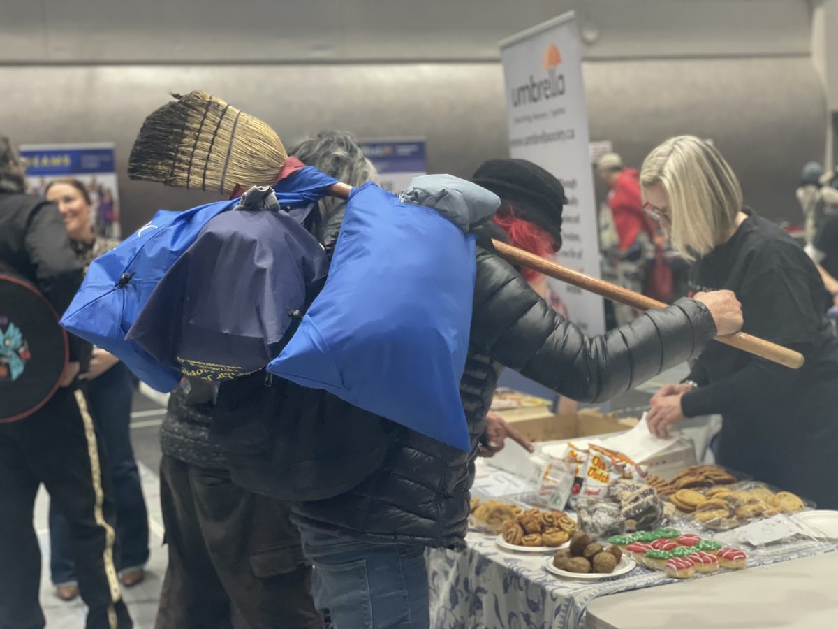 Hot meals prepared for attendees